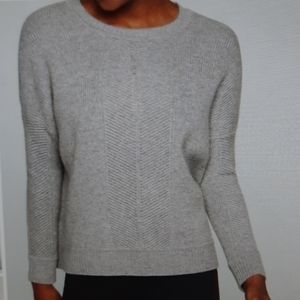 Athleta Habitat wool cashmere gray sweater small